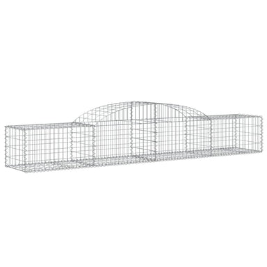Schanskorf Gewelfd 300X50X40/60 Cm Gegalvaniseerd Ijzer 1 300 x 50 x 40/60 cm