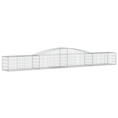 Schanskorf Gewelfd 400X50X40/60 Cm Gegalvaniseerd Ijzer 1 400 x 50 x 40/60 cm