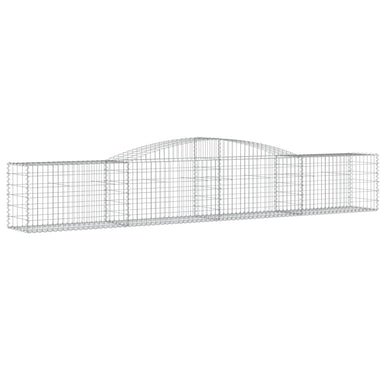 Schanskorf Gewelfd 400X50X60/80 Cm Gegalvaniseerd Ijzer 1 400 x 50 x 60/80 cm