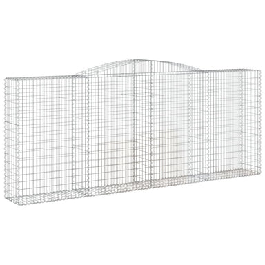 Schanskorf Gewelfd 400X50X160/180 Cm Gegalvaniseerd Ijzer 400 x 50 x 160/180 cm
