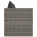Loungebed met kussens poly rattan grijs