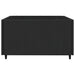 3-delige Loungeset met kussens poly rattan zwart