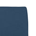 Loungestoel 52x75x76 cm stof blauw
