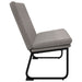 Bankje 100x75x76 cm stof taupe