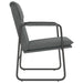 Loungestoel 55x64x80 cm stof donkergrijs