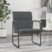 Loungestoel 55x64x80 cm stof donkergrijs