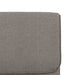 Loungestoel 55x64x80 cm stof taupe
