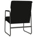 Loungestoel 55x64x80 cm kunstleer zwart