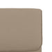 Loungestoel 55x64x80 cm kunstleer cappuccinokleurig