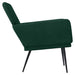 Fauteuil 62x79x79 cm fluweel donkergroen