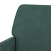 Bankje 108x79x79 cm fluweel donkergroen