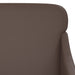 Fauteuil 63x76x80 cm kunstleer bruin