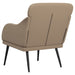 Fauteuil 63x76x80 cm kunstleer cappuccinokleurig