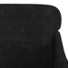 Fauteuil 63x76x80 cm fluweel zwart