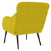 Fauteuil 63x76x80 cm fluweel geel