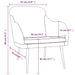 Fauteuil 63x76x80 cm fluweel wijnrood