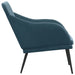 Bankje 110x76x80 cm fluweel blauw