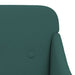 Fauteuil 63x76x80 cm stof donkergroen
