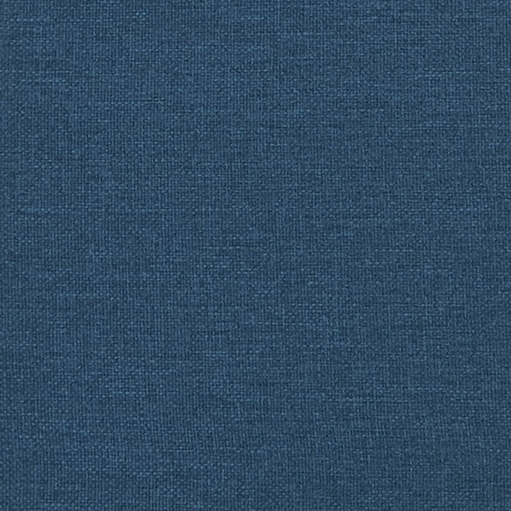 Fauteuil 63x76x80 cm stof blauw