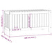 Tuinbox 108x42,5x54 cm massief grenenhout