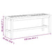 Tuinbank 110 cm massief acaciahout