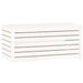 Tuinbox 101x50,5x46,5 cm massief grenenhout wit