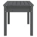 Tuinbank 80x44x45 cm massief grenenhout grijs