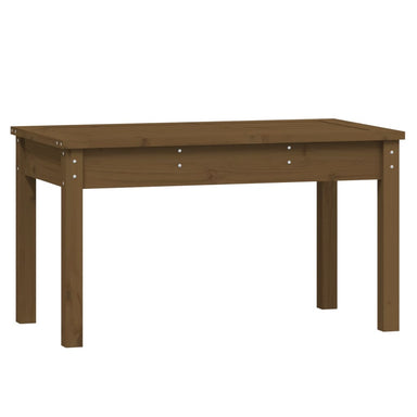 Tuinbank 80x44x45 cm massief grenenhout honingbruin
