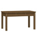 Tuinbank 80x44x45 cm massief grenenhout honingbruin