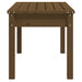 Tuinbank 80x44x45 cm massief grenenhout honingbruin