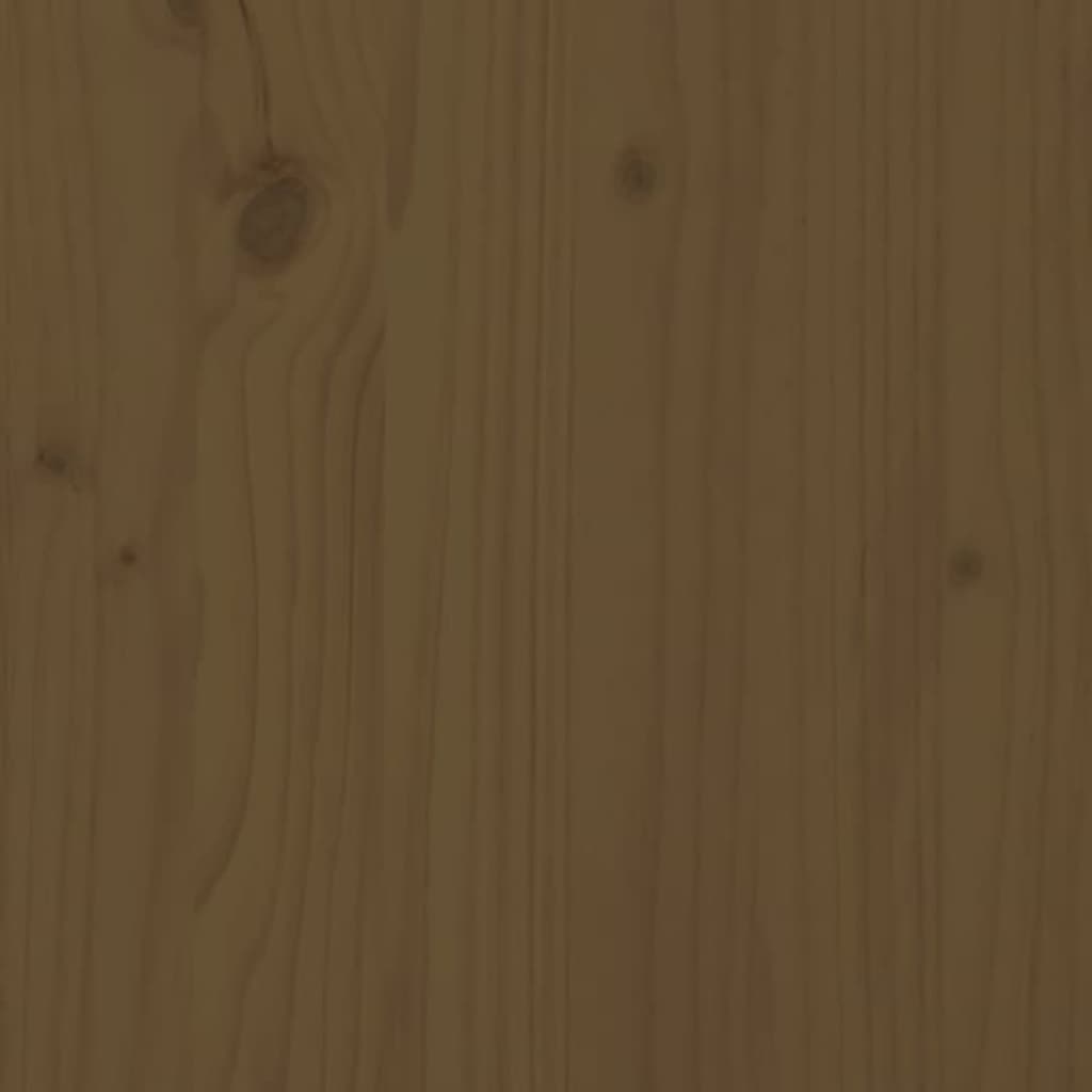 Tuinbank 201,5 Cm Massief Grenenhout Honingbruin 201.5 x 48 x 91.5 cm Honingbruin grenenhout