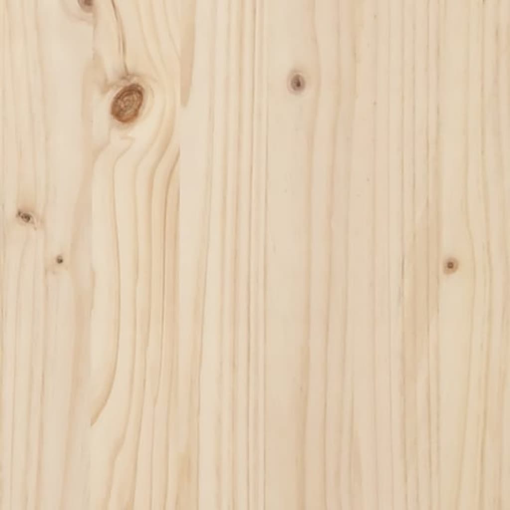 Tuinbank 159,5X48X91,5 Cm Massief Grenenhout 159.5 x 48 x 91.5 cm Natuurlijk grenenhout