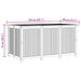 Tuinbox 150x80x75 cm massief acaciahout