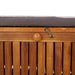 Tuinopbergbank Met Kussen 91 Cm Massief Acaciahout 91 x 50 x 60 cm Grijs