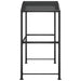 Barbecue-overkapping 210x114x230 cm staal antracietkleurig