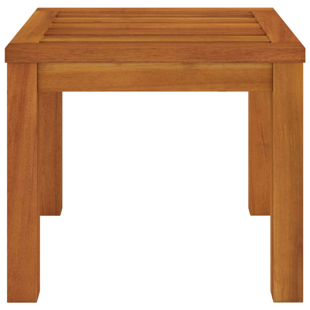 Tuinkrukjes 2 st met kussens 40x40x42 cm massief acaciahout