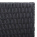 Ligbed met tafeltje poly rattan en massief acaciahout
