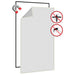 Insectenhor voor ramen magnetisch 80x140 cm wit