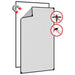 Insectenhor voor ramen magnetisch 80x140 cm antracietkleurig