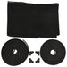 Insectenhor voor ramen magnetisch 80x120 cm antracietkleurig