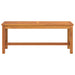 Tuinbank 110x35x45 cm massief acaciahout
