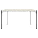Luifel 4x3 m 180 g/m² stof en staal crèmekleurig
