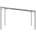 Prieel 4x4 m 180 g/m² stof en staal wit