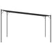Prieel 4x4 m 180 g/m² stof en staal antracietkleurig