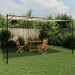 Prieel 4x4 m 180 g/m² stof en staal beige
