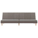 Slaapbank stof taupe