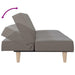 Slaapbank stof taupe