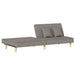 Slaapbank stof taupe