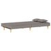 Slaapbank stof taupe