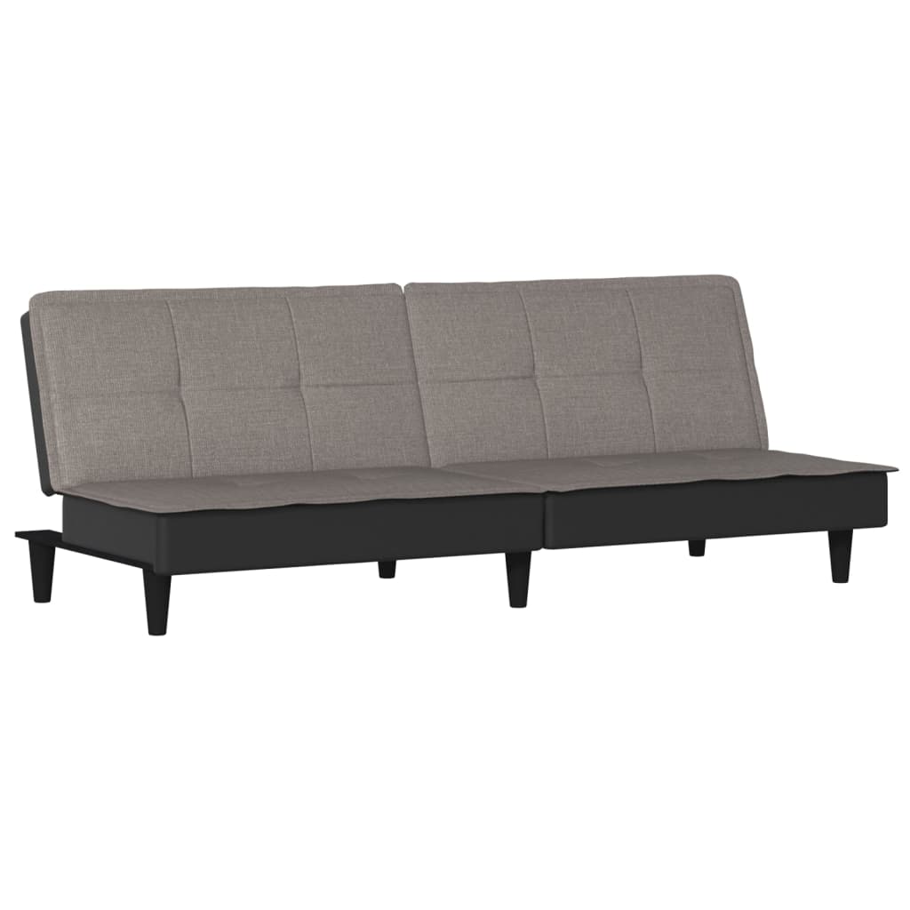 Slaapbank stof taupe